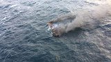 韩国一渔船起火船体几乎全毁12人失踪 总理下令全力搜救