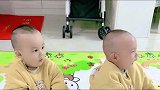 双胞胎兄弟太调皮，哥哥不小心摔倒，没想到结局会是这样