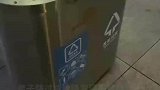 男子路过垃圾桶发现不对劲，连旁边的小孔都一样