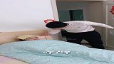 儿媳感冒了，接下来一家人的反应让人出乎意料，结果搞笑了