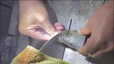 实战一块后江，切一个盖子都心碎了