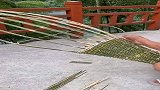 网红吊床已编好，师傅技术相当娴熟，为手艺人点赞！