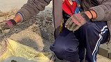 农村做砖生活