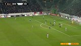 第90分钟伊斯坦布尔球员克里维利进球 门兴格拉德巴赫1-2伊斯坦布尔