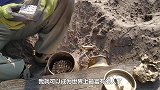 老外战场寻宝，意外发现银元戒指，专家鉴定后整个人都傻眼了！