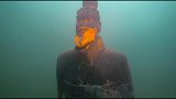 潜水员在云南抚仙湖发现神秘古物 疑似有一座水下古城