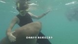 “美人鱼”被冲上岸，众人围观，老渔民一眼便认出此生物
