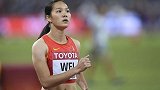 现场直击女子200米预赛 中国飞人韦永丽小组第一轻松晋级