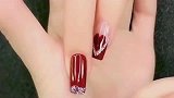 小姐姐这爱心美甲简单快速的做法，好看又长久