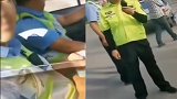 交警驾车执勤未系安全带被市民跟拍后怒怼：我们用你监督吗？