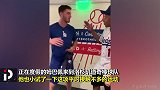 放飞自我！刚打完篮球又来玩棒球 姆巴佩这动作你给几分？