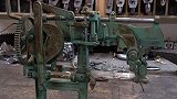 19世纪90年代，老外就造出了这样的苹果削皮机，真是开眼界！