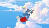 猫和老鼠：汤姆猫学会飞天的本领，还是多亏了杰瑞啊！