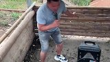 演奏的人很卖力，但猪猪只想离开