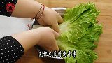大厨如何做蚝油生菜，清淡可口原汁原味，比肉都受欢迎