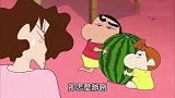 蜡笔小新：野原家绝对不能浪费食物，小新说中其实已经浪费很多了