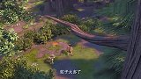 熊出没：太阳已经下山，光头强抓紧时间，搭帐篷过夜！