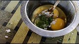印度街头，特色铁板料理，咖喱煎鸡蛋