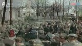 1945年捷克斯洛伐克珍贵录像，德军美军车辆是这样的
