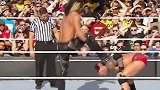 WWE经典抱摔KO 有时候反转来的就是这么快