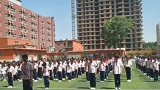 邯郸一小学全体师生，致敬袁隆平爷爷。