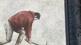 男子晒出自己画的画，一锤子下去这幅画就有了灵魂