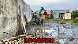 原来还有这么奇葩的农村自建房地基修建方式，真的是太不可思议了