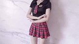 可爱美女jk裙换衣秀，百变穿搭你喜欢哪款