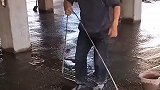 高手给水泥抛光，还能这样玩