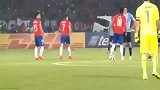 美洲杯-15年-奇葩!卡瓦尼遭智利球员“抚菊”反被罚下场-新闻