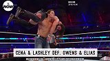 WWE-18年-塞纳回归超级对抗大赛 新招式闪电拳头压制伊莱亚斯-新闻