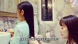 好妈妈！李小璐新年亲手为女儿甜馨剪头发