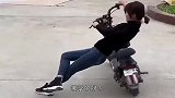 爆笑：这小姐姐技术牛啊