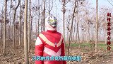 奥特曼真人版：迪迦以一敌二不是对手，关键时刻能量不足，怎么办