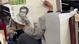 画画和做梦同步进行,在梦里已经画完了