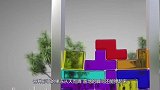 果冻版“俄罗斯方块”落下弹起的画面太治愈了，网友口水直流