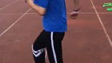 据说这就是体育生的日常训练，小姐姐这一套动作，真是到位！