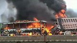 内蒙古发生大客车和两辆货车三车相撞起火事故 已造成6人死亡