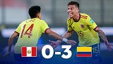 6月世预赛交手哥伦比亚3-0轻松取胜 美洲杯再战秘鲁力争复仇