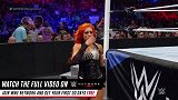 WWE-16年-女子单打赛贝基林奇VS娜塔莉亚集锦-精华