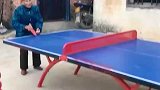 看发球就知道是高手了