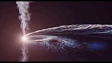 一颗恒星轨道过于靠近黑洞，被黑洞完全吞噬！