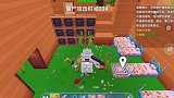 迷你世界：疯狂打怪物，不小心发现的地下通道，还炸毁了别人的家