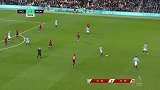 曼城强攻禁区40秒 红魔替补席3将热身