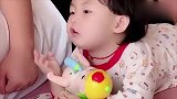 爸爸想套路萌宝，没想到萌宝的反应真快