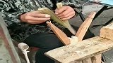 师傅究竟是不是木工界的高手？在这操作手法上，就能看出来！