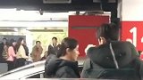 偶遇刘诗诗、朱一龙拍戏，男神女神，画面感好美