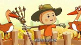 可可小爱：稻草人很孤单，他想出去看看，但是还是要守护稻田