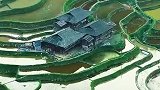 贵州大山梯田中竟有三户人家，过着诗歌田园的生活