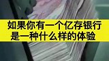 如果你有一个亿存，银行是一种什么样的体验